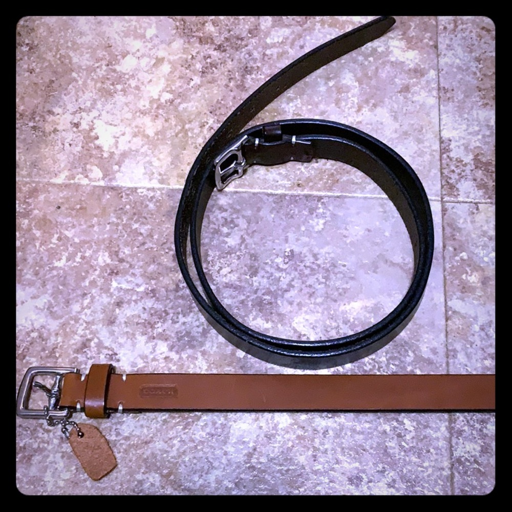 Coach belts - Picture 1 of 3
